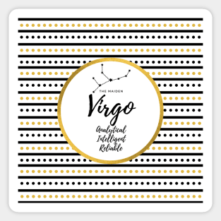 Zodiac Constellation | Virgo Sticker